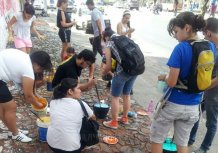 Arte urbano contra la propaganda electoral